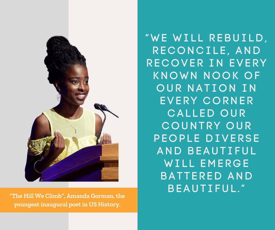 A brighter #future for our #diverse communities is about to come. 

Thank you <a href="/TheAmandaGorman/">Amanda Gorman</a> for being such an inspiration. #AmandaGorman #HealAmerica