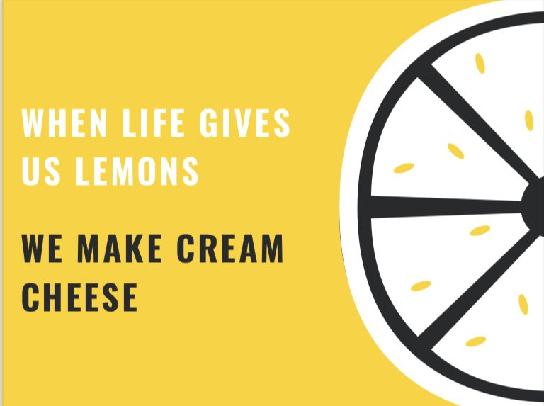 FifthStBagelry's tweet photo. Our lemon cream cheese is almost back!! Look out for it on the 28th! https://t.co/hFjeAErB1c