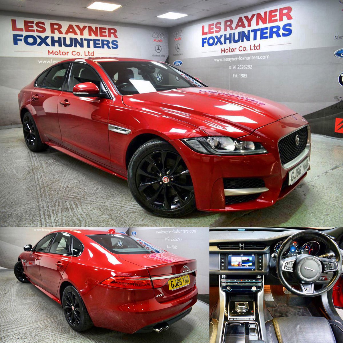 LRFoxhunters's tweet photo. £13,499 or 
£2,000 deposit &amp; £241 a month on 5 year Hire Purchase 9.9%APR

Jaguar XF 2.0D R-Sport 177 Auto

1 Owner &amp; Full Jag history!

https://t.co/n6SUP2Fl0p

0191 2528282

#jaguar #xf #rsport https://t.co/puMZo0vLWW