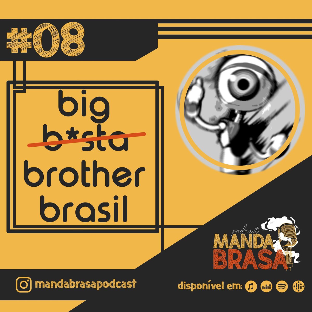 mandabrasapop's tweet photo. Melhor que falar mal dos outros, é falar mal dos novos Brothers e Sisters do BBB21. Então, pega suas estalecas, comprem uma breja bem gelada e MANDA BRASA.

#BBB2021 #podcasts #Fiuk #projotaNoBbb #KarolConkaNoBBB https://t.co/apmnyFlVJP