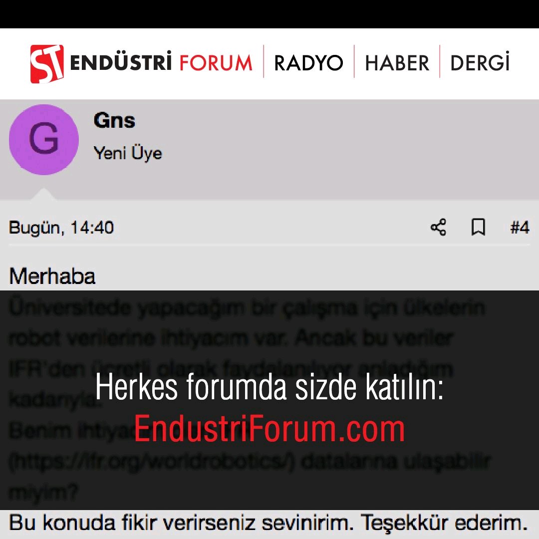 EndustriForum.com'da yazın, herkes okusun.

#endüstri #sanayi #üretim #fabrika  #makine #otomasyon #enerji #inşaat #robot #b2b #cnc #robotik #depolama #ağırsanayi #proses #endüstri40 #scada