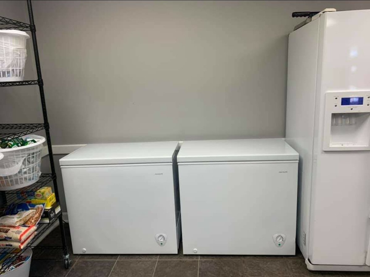 THANK YOU to the Knights of Columbus for TWO freezers!! This amazing gift will allow us to store additional food items that will benefit our community. We are so grateful ❤️
