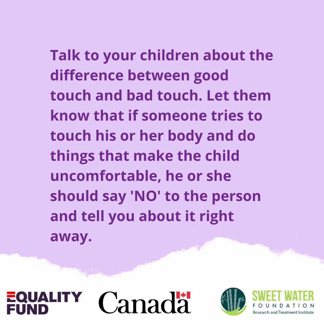 SweetWaterIntl's tweet photo. Tips on how parents/guardians can keep children safe. #UnderFiveSWF
We acknowledge funding from the government of Canada. @equality_fund
@grenchap @ourvoiceslu @TaituH @holeiswhole @HERstoireTweets
#Grenada #StVincent #StLucia #Belize #Suriname #Barbados #Dominica #Canada https://t.co/bGubgJksqQ