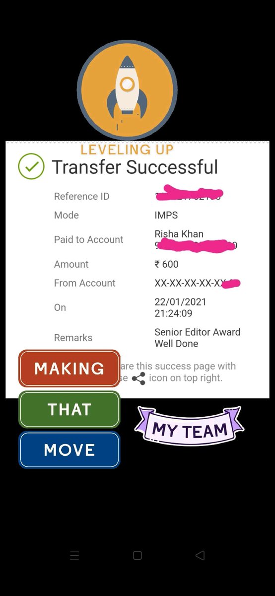 soni2006's tweet image. Risha Khan 🔥 Congratulations 👏🎊  for Senior Editor Award. Eagle-Eyed Editor. Patient and Cooperative.😀🌟🌟🌟🌟🌟

Learn writing and get rewarded: chat.whatsapp.com/Id4fhJyVRUcDrt…

#digitalwritopreneurshub #rishakhan #rajindersoni #writing #writingcareer #award #powerfulwomen #digital