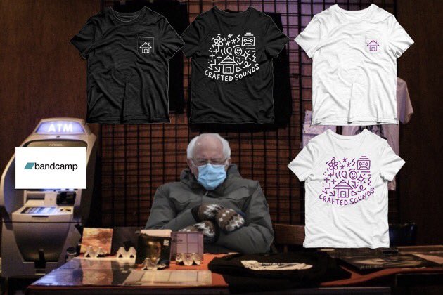 craftedsounds's tweet image. Y’all made me act up. CS shirt is now available in 2 colors on @bandcamp. 

White: craftedsounds.bandcamp.com/merch/white-cs…

Black: craftedsounds.bandcamp.com/merch/black-cs…

Preorder open til Feb. 5. 💜

Design by @VinnieHager 💌