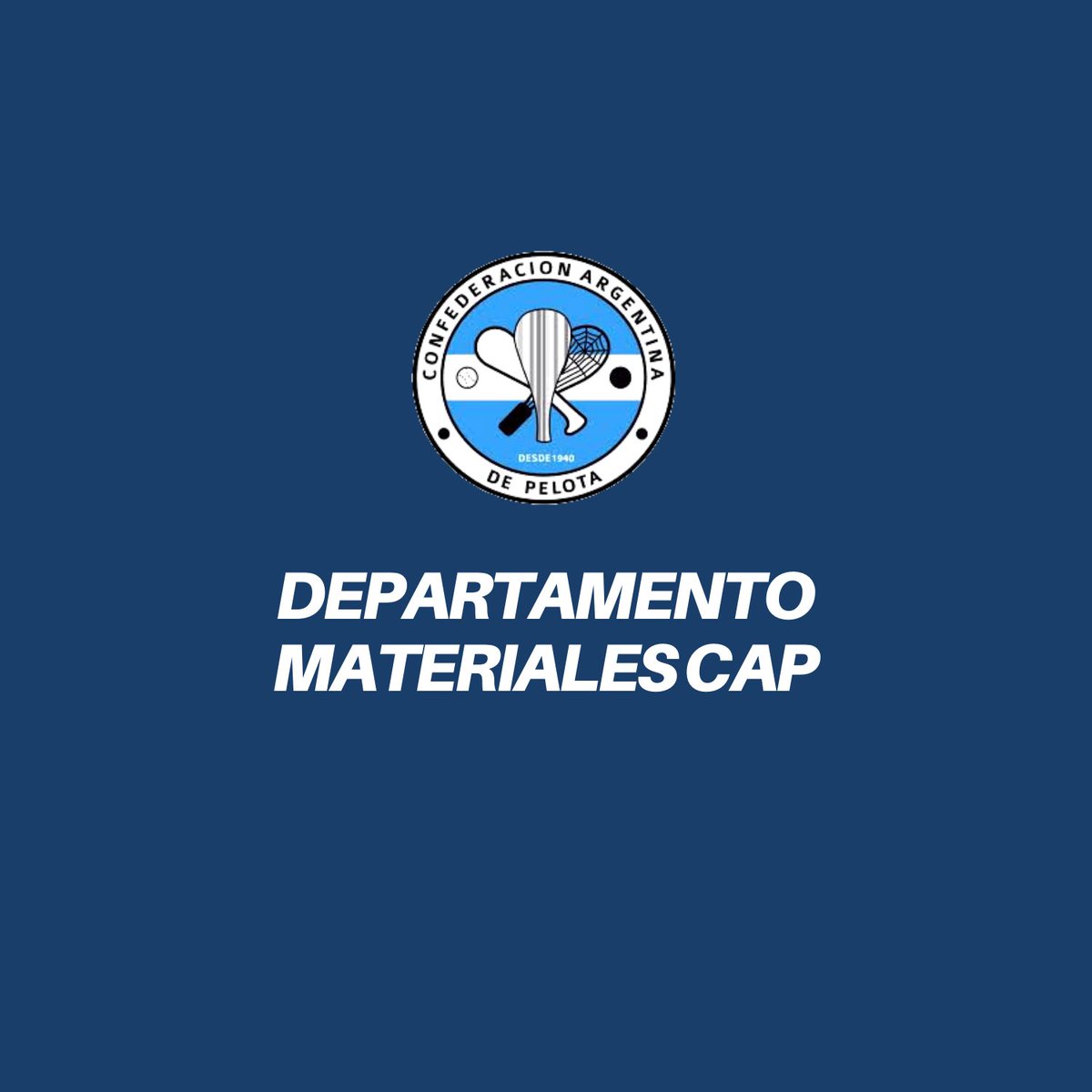 Confederación Argentina de Pelota (CAP) tweet media