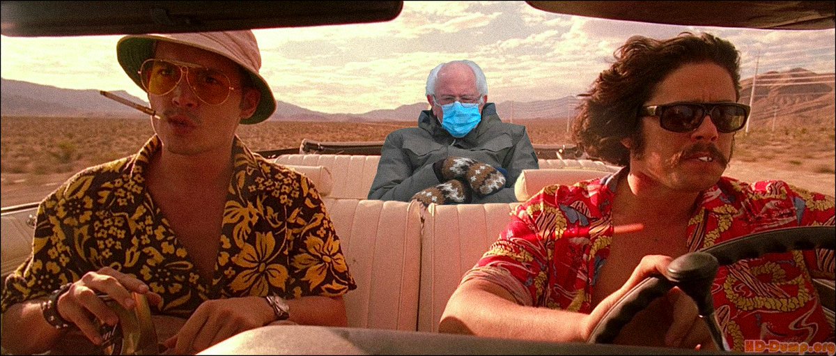 jdx's tweet image. "We were somewhere around Barstow on the edge of the desert when I realized that I forgot to take my multivitamin this morning."