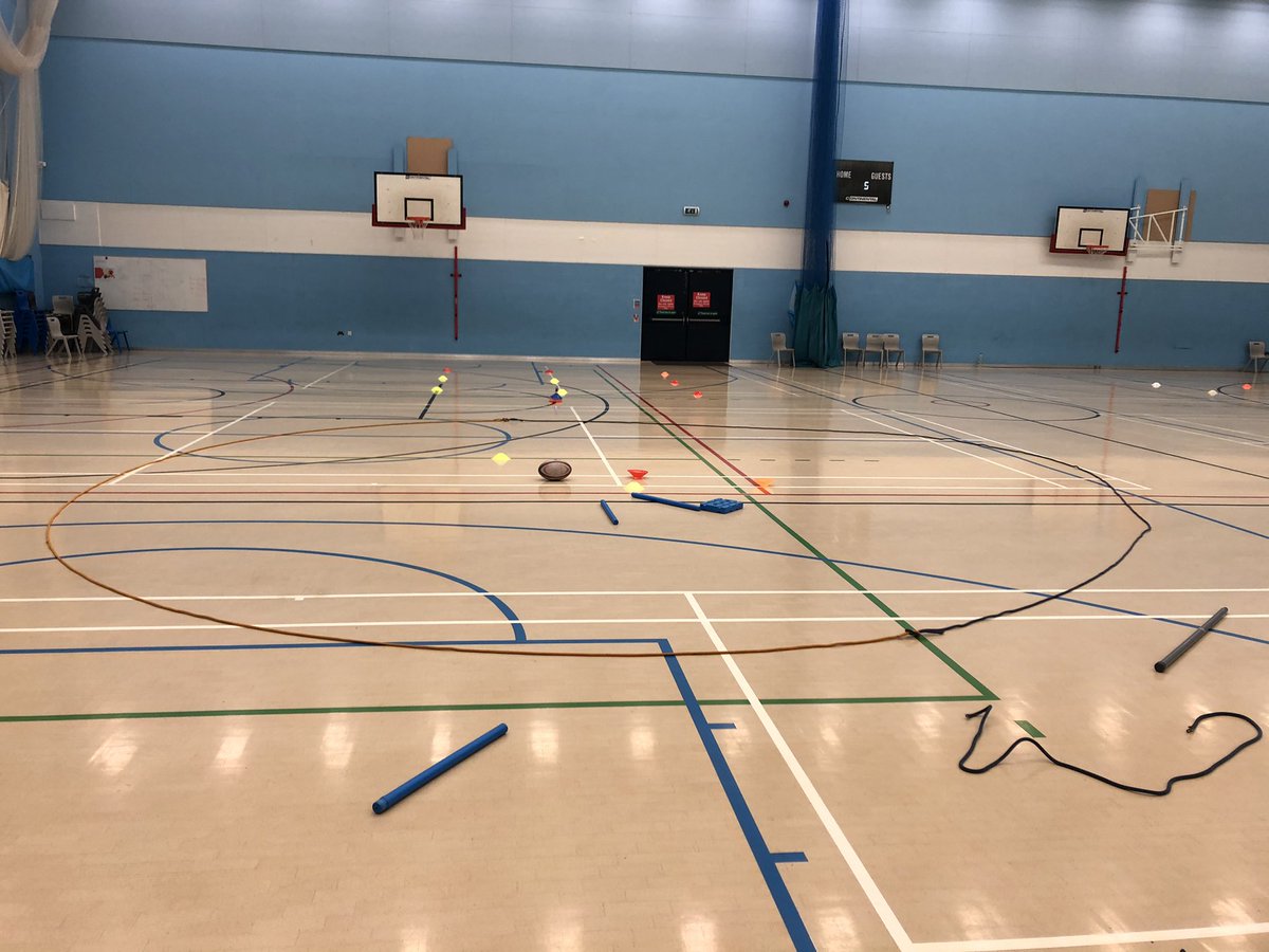 LWilliamsPE1's tweet photo. Some socially distanced, year group OAA and team building challenges for our students once they have completed their weeks work in KW school. Outside set up orienteering to! Safe and active, Lovely to be able to spend time with them doing this! #edupe #keyworkerschool #COVID19 https://t.co/AWfBv27nEL