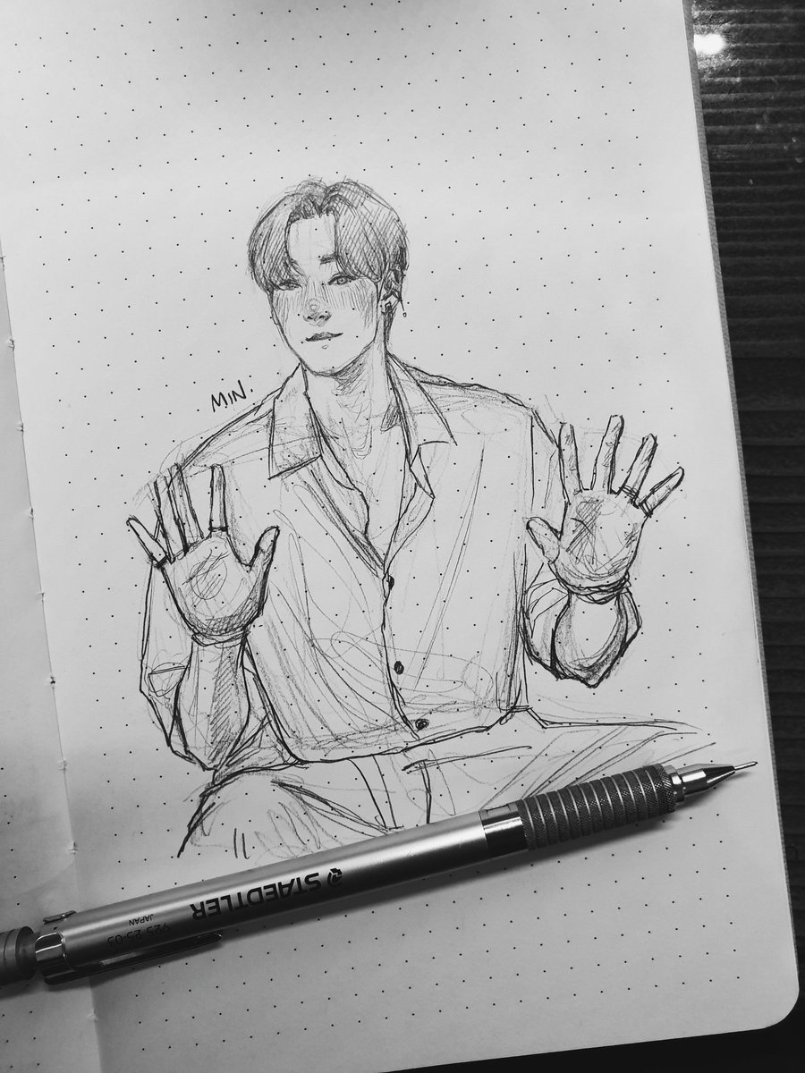 Sketchies sketchies ?? #ATINYTalentDay #ATEEZfanart 