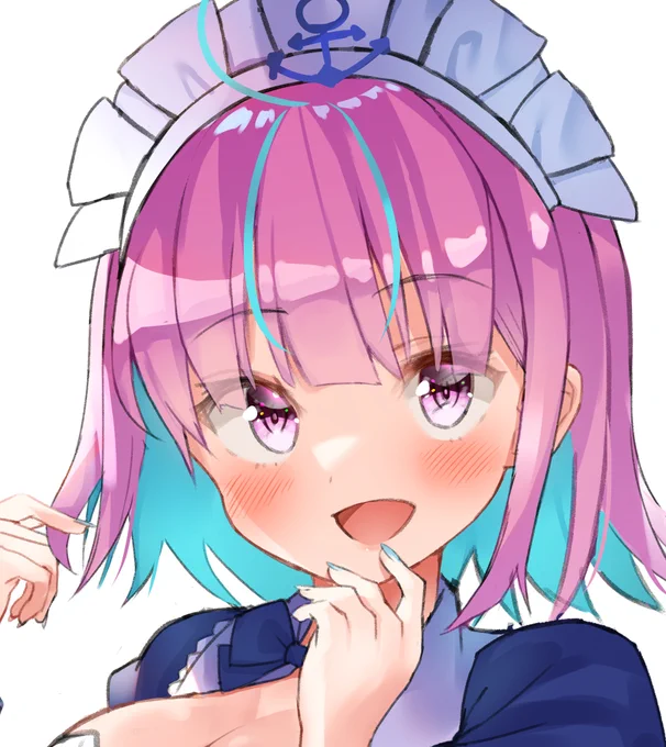 ショートヘアあくたん⚓️
#あくあーと 