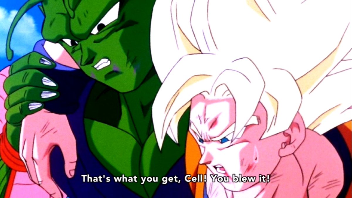 dragonballz's tweet photo. Cell had lost the moment Gohan had become a mighty warrior. https://t.co/QdXWUS63rk