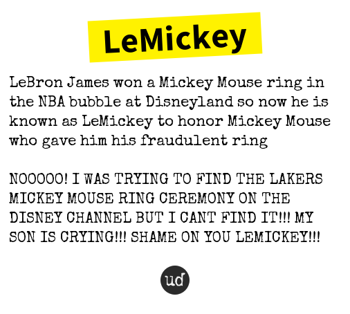 mouse ring lakers