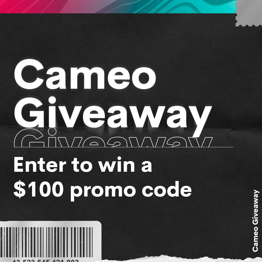 BookCameo's tweet image. What’s that? You want a giveaway? here ya go 👇 #GIVEAWAY

• Follow @BookCameo + fav this tweet
• Retweet w/ #CameoSweepstakes

No purchase necessary- see full rules: cameo.com/promotions