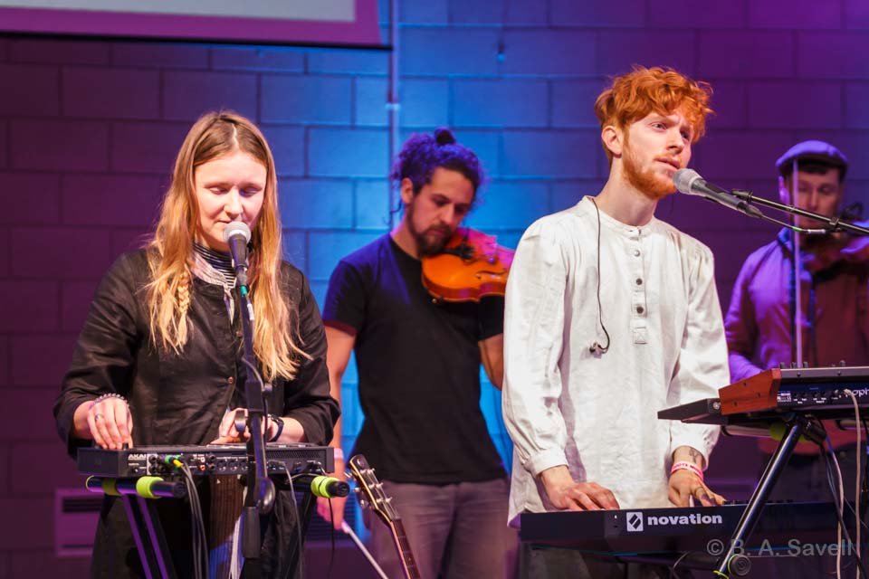 BarrySavell's tweet photo. @BradfordRoots Here is Young Waters on the main stage at Bradford Roots Music Festival 2020. The band used to be known as Snufkin, and they describe themselves as post-emo-hardcore-hip-folk-hop. No, I have no idea either, but whatever it is I rather like it.
#MyBradfordRoots https://t.co/GJIKW7Ivat