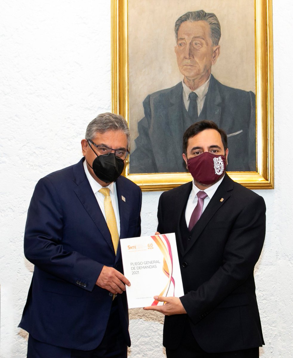 SNTE54mx's tweet photo. #SnteNoticias 🌐

🟠 Negocian #SNTE ✔️ e @IPN_MX ✔️ pliego de demandas salariales y prestacionales 🟠 Confían Mtro Alfonso Cepeda Salas y @ArturoReyesS_ en llegar al mejor acuerdo en beneficio de académicos adscritos a @Seccion60SNTE 👩‍🏫👨‍🏫

Leer Nota 👉 https://t.co/rDhMLQqSCI 👈 https://t.co/HznCKqo9xm