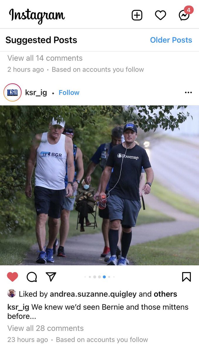 ShannonTheDude's tweet photo. That was a big hill to climb. Thankfully, Bernie was there to hand me a Gatorade and a Werther’s Orginal as tokens of encouragement. #STDWalk https://t.co/324iFxrPxX