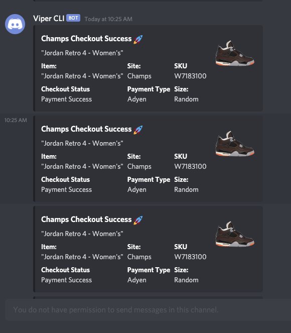 @Soleus @ViperAIO_ @ViperAutomation  Quick test...