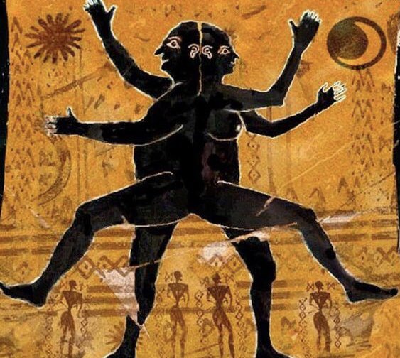 kcienwiatru's tweet photo. wiedzieliście że według greckiej mitologii ludzie zostali stworzeni z 4 rękami, 4 nogami i głową z dwoma twarzami? podobno zeus bał się że zabiorą mu władzę więc rozdzielił ich na dwie połowy i tym samym skazał na spędzanie życia w poszukiwaniu drugiej połówki woah https://t.co/CmhmPy6gSi