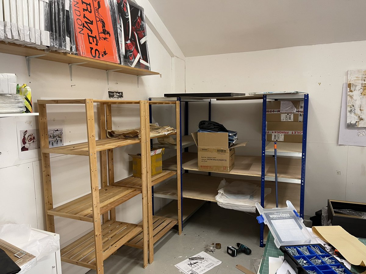 DS__ART's tweet photo. You don’t know how happy this makes me 😅
#artstudio #properstorage https://t.co/YJoIlGg4fj