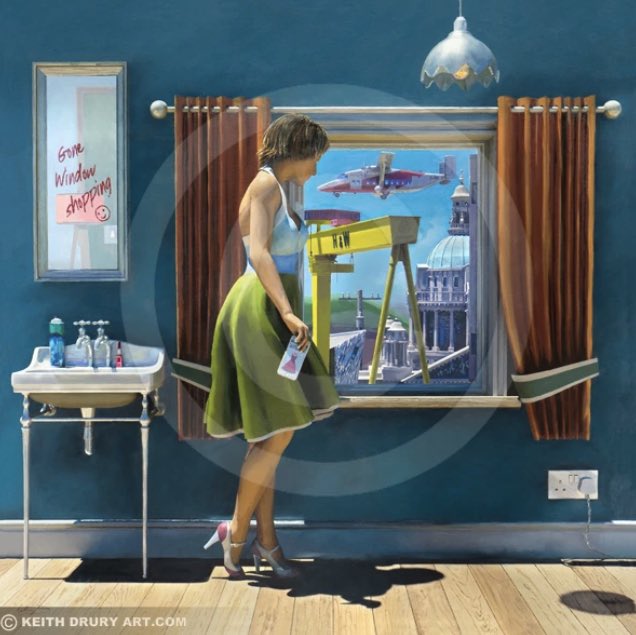 Keith_Drury_Art's tweet image. THE WASHROOM WINDOW

Keith and Frida... stopping traffic on the Belmont Road!!!

Available in both print and canvas ... bit.ly/2KxNr06

#stoppingtraffic #onlineshopping #onlineart #windowshopping #frida #oilpainting #irishartist #artistsoninstagram #belfasthour
