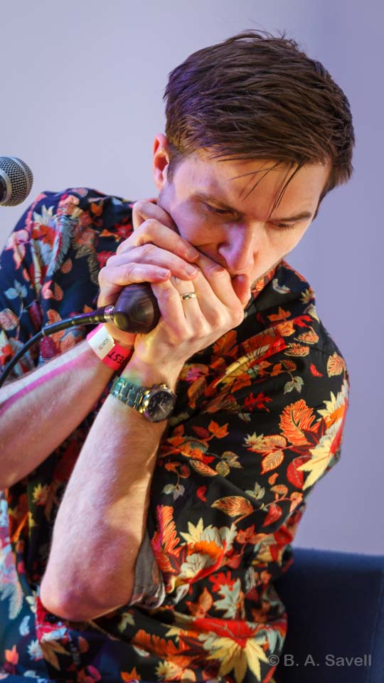 BarrySavell's tweet photo. @BradfordRoots 
Harmonica player extraordinaire Liam Ward on the Box Steam stage at Bradford Roots Music Festival 2020.
#MyBradfordRoots https://t.co/9e5bnaGgky
