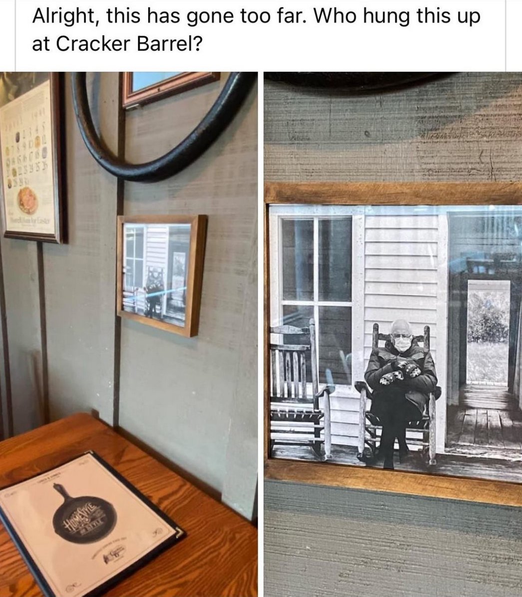 jeolinger3's tweet photo. This deserves every star @CrackerBarrel 🙌😂 https://t.co/63gAcb5JKu