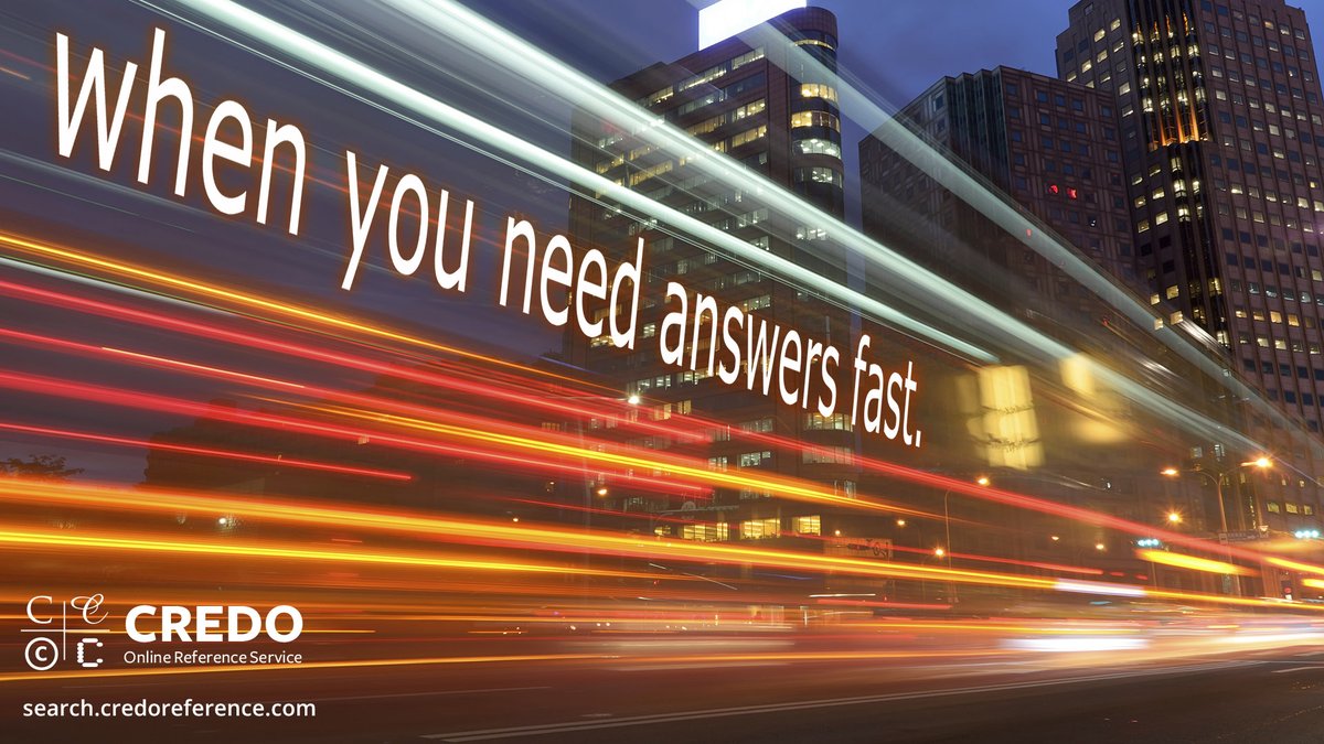 LuriaLibrary's tweet image. As you get started with assignments, a great resource for background information is @credoreference. 

bit.ly/sbcc-credo

#LuriaLibrary #SantaBarbaraCityCollege #SBCC #research #credo