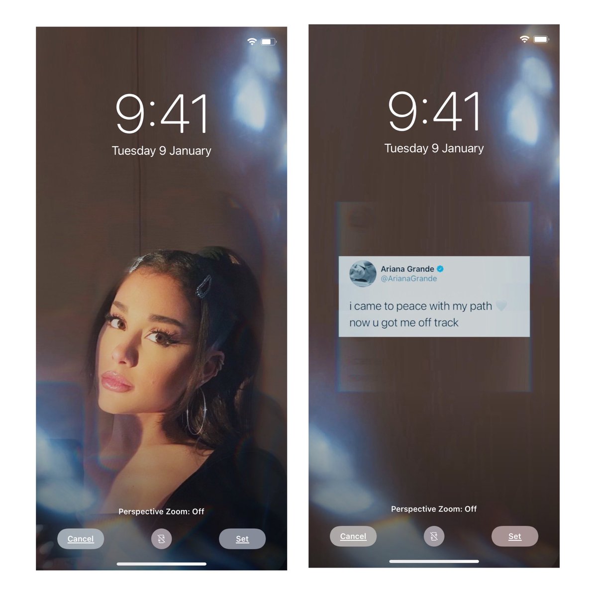 • Ariana Grande lockscreen pack
• rt if you want 
• MUST be following♡
they’re BRIGHTER &amp; match