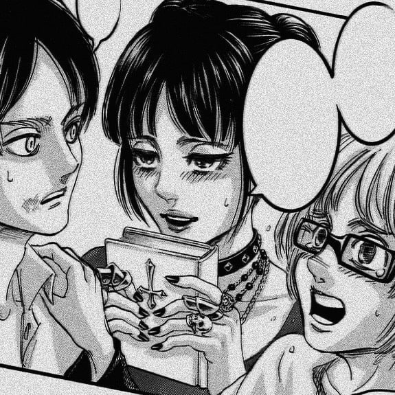 .....thinking about goth Mikasa ? 
