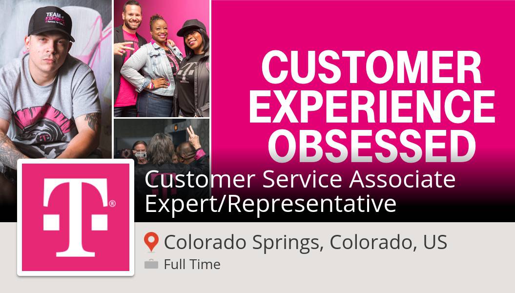 Ang_MagentaOG's tweet photo. New #job opening at #TMobileCareers in #ColoradoSprings! Customer #Service Associate Expert/#Representative  #BeMagenta https://t.co/7VrkcnUfH5 https://t.co/EkFlBG6CNo