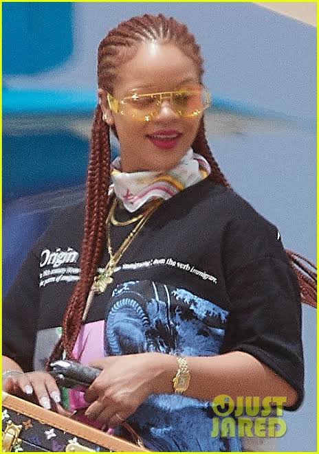 Rihanna's red cornrows live rent free in my head forever.