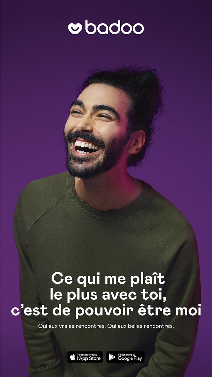 GraylingFrance's tweet photo. 4 panneaux, 4 personnalités pour un message positif et inclusif ✨
Fier de notre campagne d’affichage nationale pour @Badoo_FR, menée par notre Team Brand Content (@Reese Maabich’s team) pour encourager chaque individu à être soi #DateHonestly https://t.co/udfcDriIPS