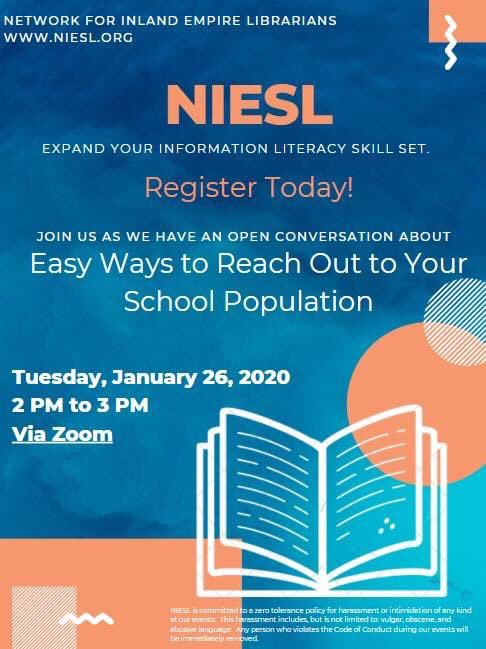 NIESLorg's tweet photo. You’ve got questions? We have answers. Register and join us for our virtual meet-up Tuesday, January 26th. In the age of Distance Learning, how are you staying engaged, reaching out and supporting your students and teachers? You don’t want to miss this! Register Today! #NIESL https://t.co/qGaOdKPyE9