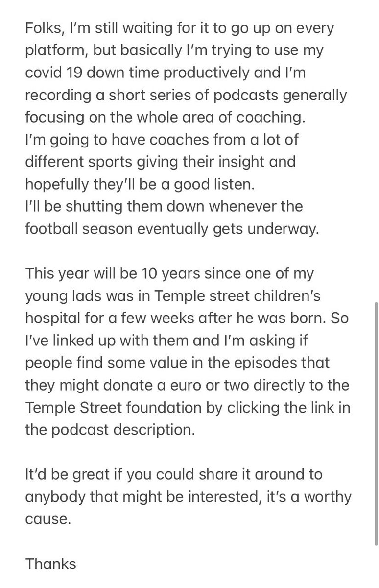 Mike Quirke tweet media