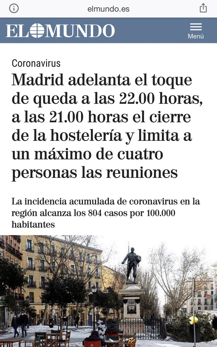 monasterioR's tweet photo. La Comunidad de Madrid no es capaz de hacer test masivos, ni de rastrear, ni de aumentar número de vagones de metro, ni de implantar exámenes telemáticos en universidades pero sí van a hostigar a la #hostelería y al comercio #hostigarHosteleria https://t.co/0kcPfNSnKs