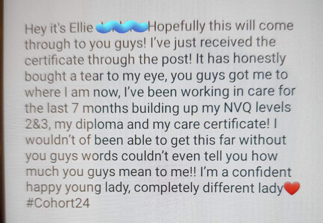 Happy Friday everyone. We hope you’ve managed the week ok. Our week has ended with lots of lovely messages, including this lovely one from Ellie.❤️💛 You lot make us so proud💛❤️