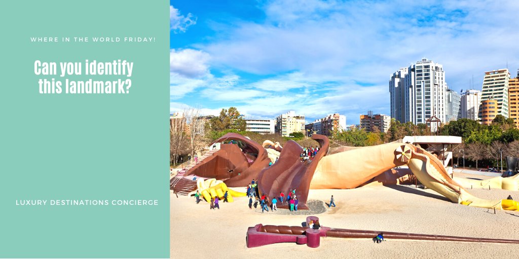 luxdesconcierge's tweet photo. This large play park resembles a giant-sized sleeping Gulliver featuring multiple slides and stairways hidden around the massive body and hidden in the concrete folds of his clothes. Where is it? #luxurydestinationsconcierge #luxurytravel #luxuryvacation #whereintheworld https://t.co/2XN49JZgbN