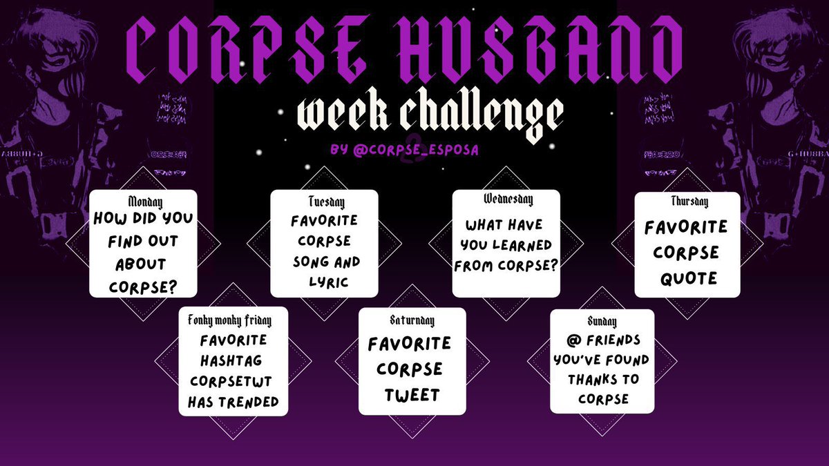 corpse_violet's tweet photo. FMF: Favorite hashtag corpsetwt has trended
- #lettersforcorpse
Everyone contributed beautiful and detailed letters about how much we appreciated him and how much he has impacted us❤
#corpseweekchallenge https://t.co/nPEWIjMfjS