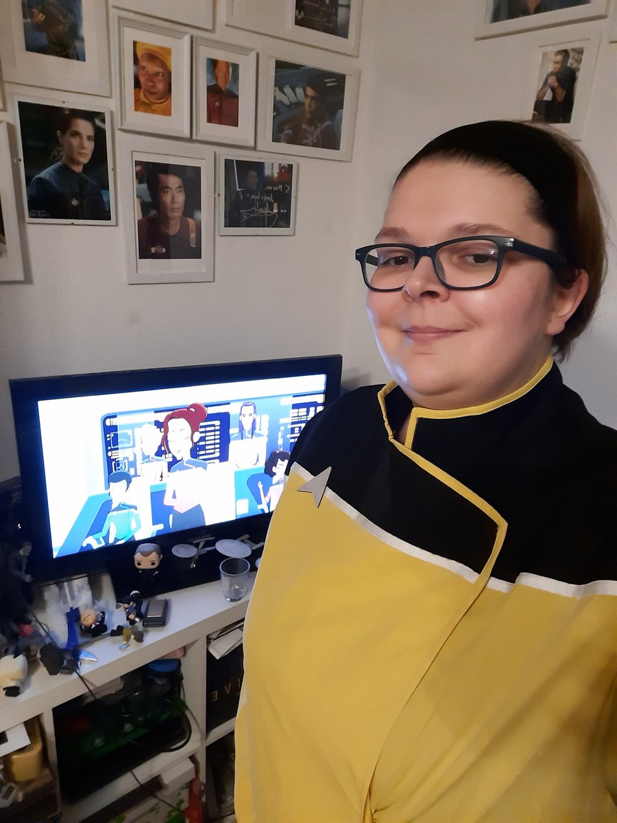 Finally I can watch Star Trek: Lower Decks and love it!

#StarTrek #StarTrekLowerDecks #StarTrekUniform #StarTrekCosplay