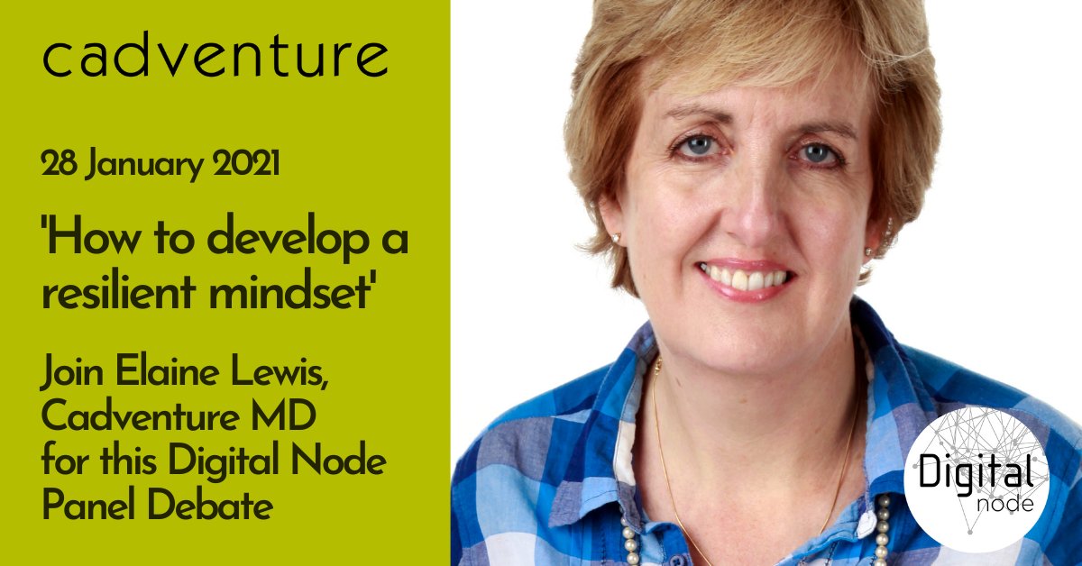 BIM_cadventure's tweet photo. Read Digital Node's interview with Cadventure's Elaine Lewis 'How do we make resilience real?' in the run-up to their upcoming Panel Debate: ‘How to develop a resilient mindset to thrive against adversity'. https://t.co/g01em8nSYq. https://t.co/ThT8lUvuu5