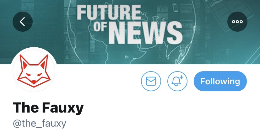 Follow @the_fauxy (Future Of News) 😂