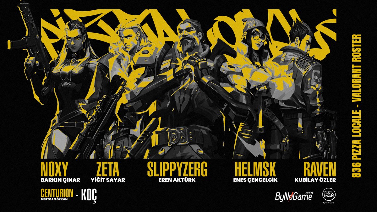 Değerli taraftarlarımız, karşınızda yeni sezonda bizi temsil edecek VALORANT kadromuz! Oyuncularımıza tekrardan ekibe hoş geldin diyoruz ve başarılar diliyoruz. ⚡️