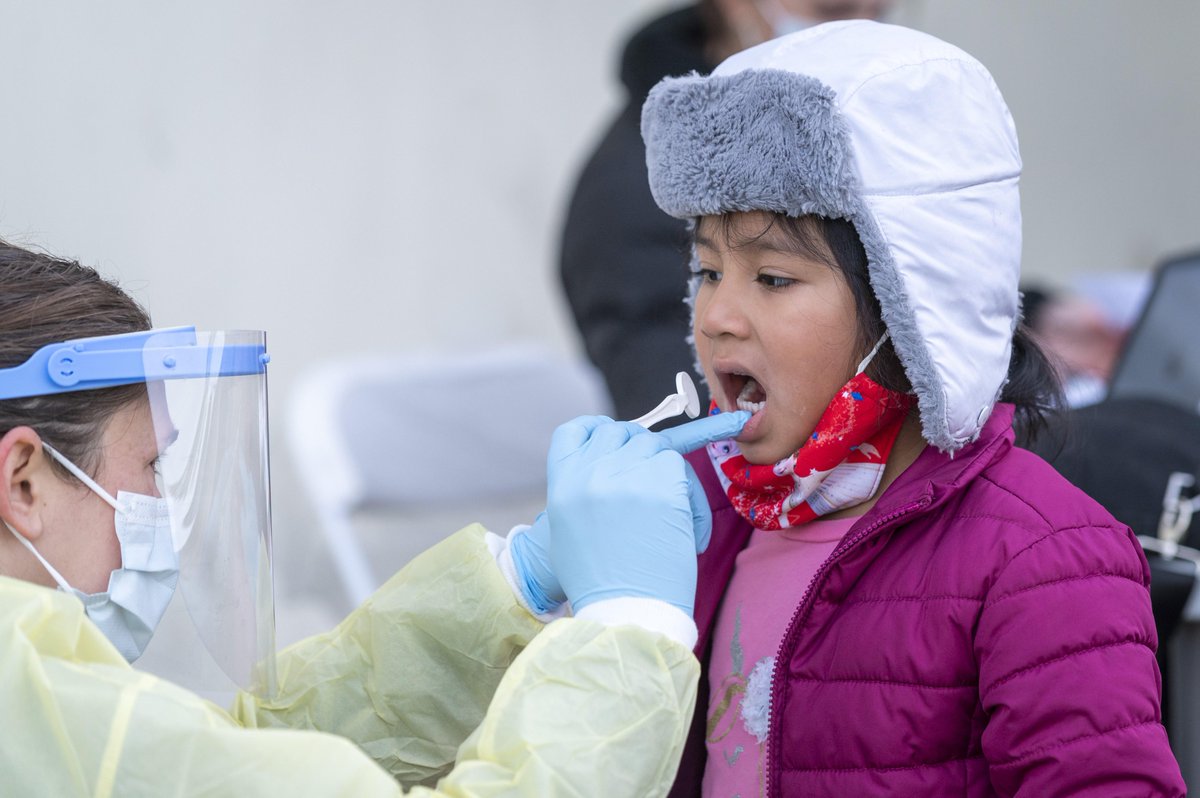 PPS Head Start nurses, along with volunteers from Dental3, provided free dental screenings for 3 to 5 year old Head Start students outside the Sacajawea site on Tuesday, and will be stopping by the other eight Head Start sites within the next week.  (📸Beth Conyers)