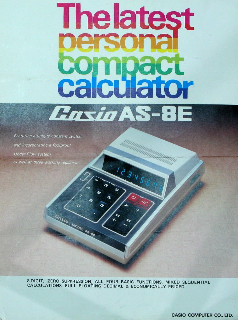 Compact electronic calculators had been around since the mid-1960s, although 'compact' was a relative term. They were serious, expensive tools for business.