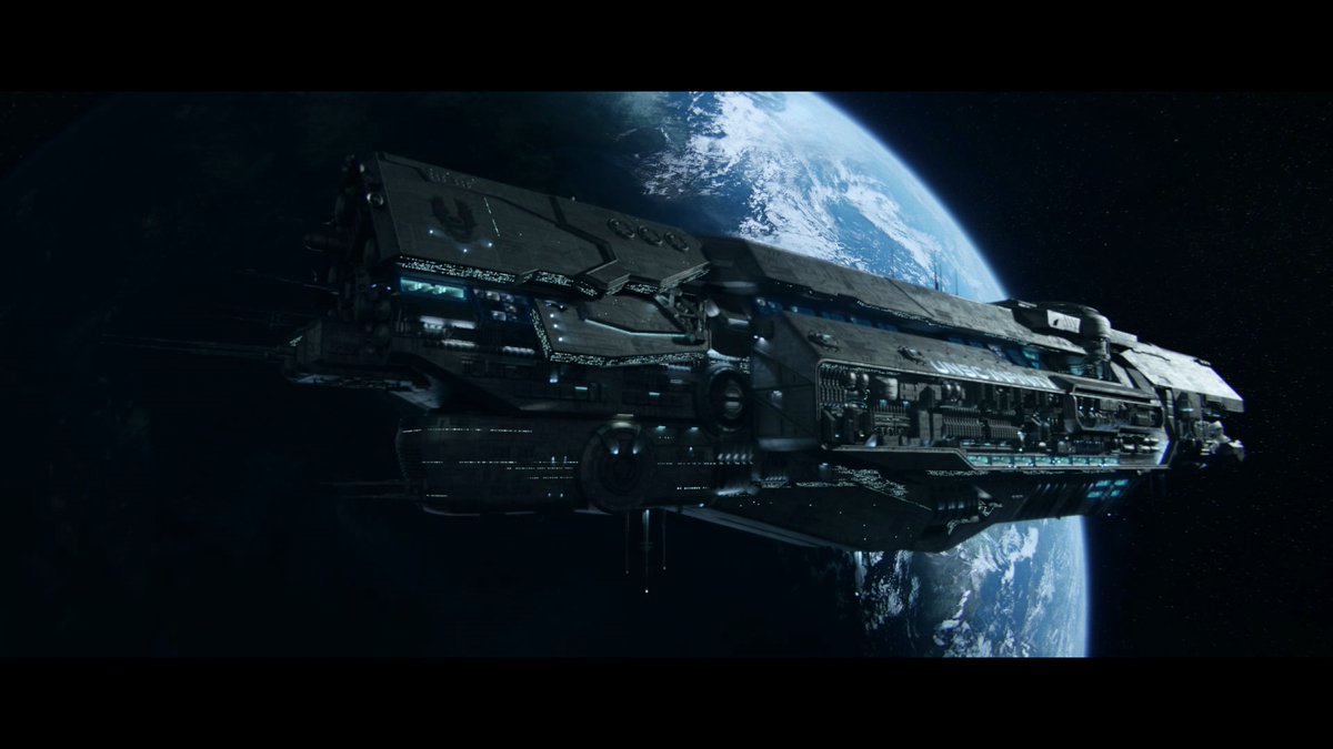 unsc infinity rams covenant ship unsc infinity rams covenant ship