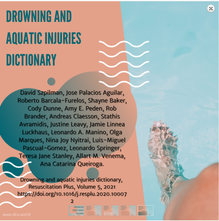 SosSegovia's tweet photo. Este "Diccionario de  #Ahogamiento e incidentes acuáticos" es un enorme paso adelante en  la investigación y coherencia terminologica. 
Texto completo aqui:ihttp://www.idra.world/arquivos/baixar/Drowning-and-aquatic-injuries-dictionary_2021_Resuscitation-Plus.pdf https://t.co/aHKh0BY6I5