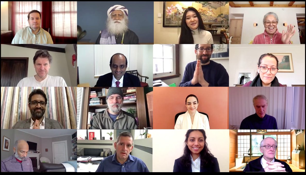 The Sadhguru Center for a Conscious Planet <a href="/BIDMCAnesthesia/">BIDMC Anesthesia, Critical Care and Pain Medicine</a> kicks-off 1st Scientific Advisory Board Mtg. with powerful vision &amp; distinguished experts @sadhgurujv @simoncrobson <a href="/akshayanandPhD/">akshay anand</a> <a href="/DrNEO/">Dr NEO</a> <a href="/DrStevenLaureys/">Dr Steven Laureys</a> <a href="/KanandSunny/">Sunny Anand</a> <a href="/dave_vago/">Dave Vago</a> <a href="/ramiburstein/">Dr. Rami Burstein</a> <a href="/shahlasi/">Shahla Siddiqui, MD, MSc, FCCM</a> <a href="/balachundhar/">Dr. Bala Subramaniam</a>