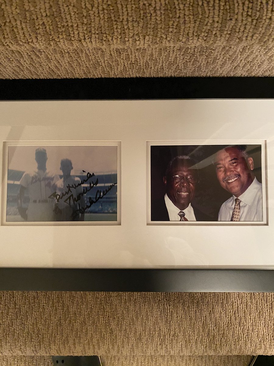 ThomasBrown06's tweet photo. I met him for the first time at age 14 the first year the  Braves played in Atl. He was my baseball hero then and he is today. RIP Henry “Hank” Aaron #44 https://t.co/tbPyJe6mfi