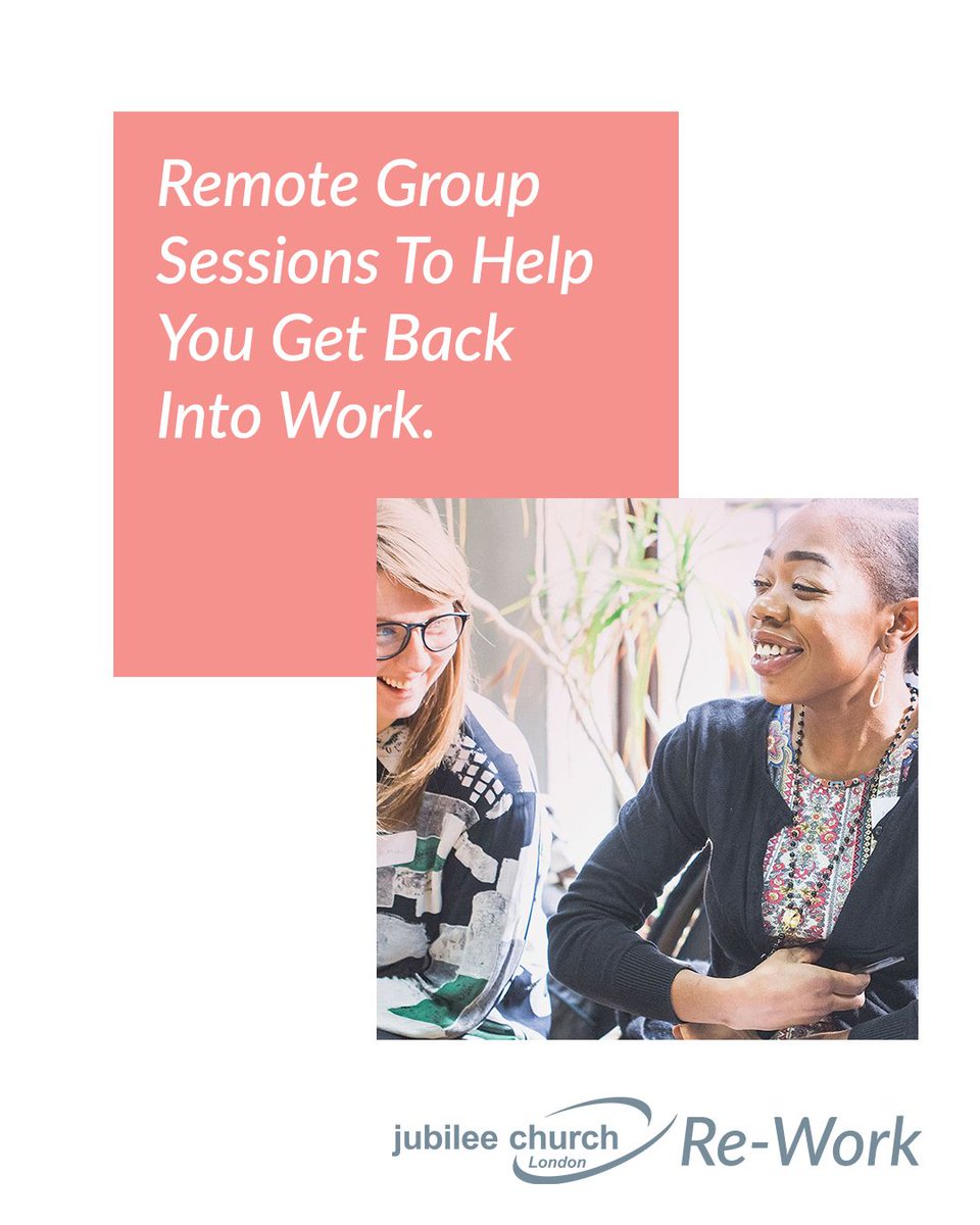 Lost your job because of Covid19? Sign up for our free remote group sessions, designed to help you to get back into work. Our 6-week course starts on 4th February, sign up by contacting info@reworkenfield.com / 07399934759