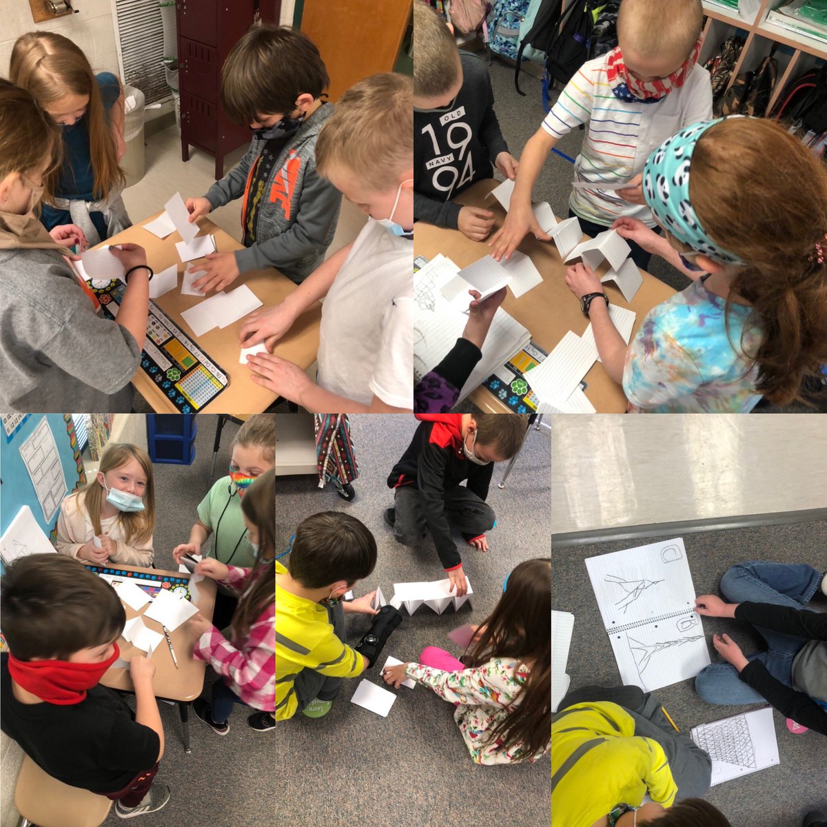STEM challenge with index cards #iggypeckarchitect <a href="/CENT_Tweets/">Centennial Panthers</a>